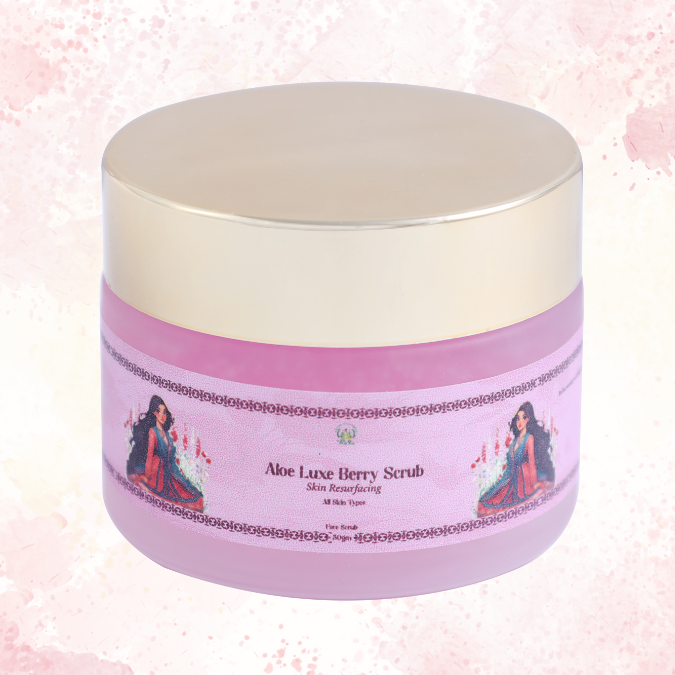 Aloe Luxe Berry Scrub