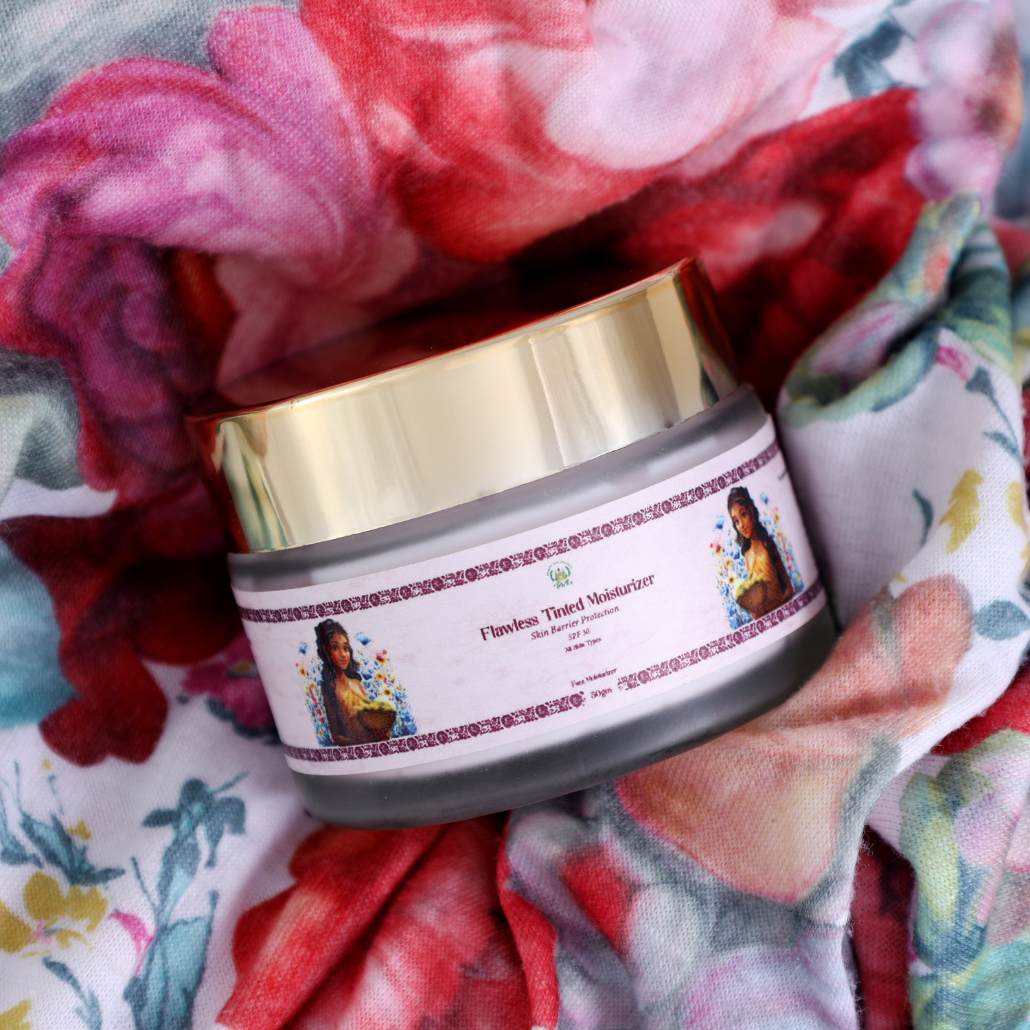 Flawless tinted moisturizer